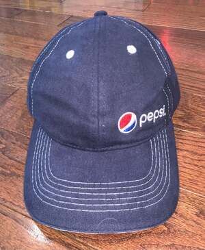 🖤 Pepsi Vintage Logo Snapback Hat Y2K Streetwear